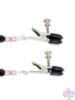Broad Tip Adjustable Beaded Nipple Clamps - Image 2