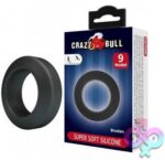 Brodan - Cockring Super Soft Silicone - Black
