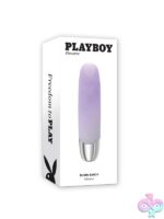 Soft dual-layer purple bullet vibrator with opal gradient by Playboy Pleasure