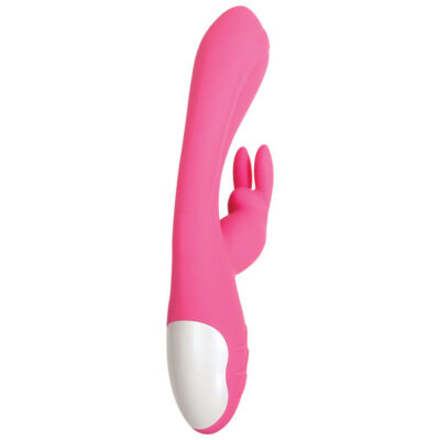 Bunny Kisses Rabbit Vibrator By Evolved Novelties In Pink Silicone With Dual Motors