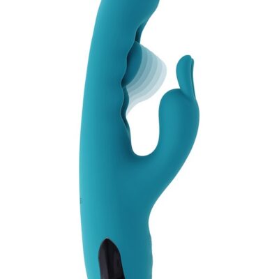 rabbit tapping vibrator Bunny Tapper by Evolved Novelties in blue
