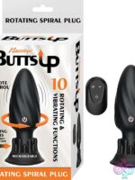 Butts Up Rotating Spiral Plug Black - Image 3