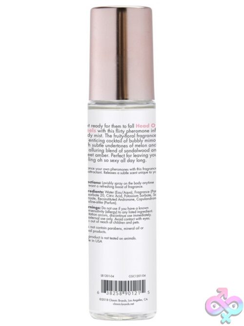 Cg Body Mist Head Over Heels Pheromone Spray 3.5 Oz - Image 2