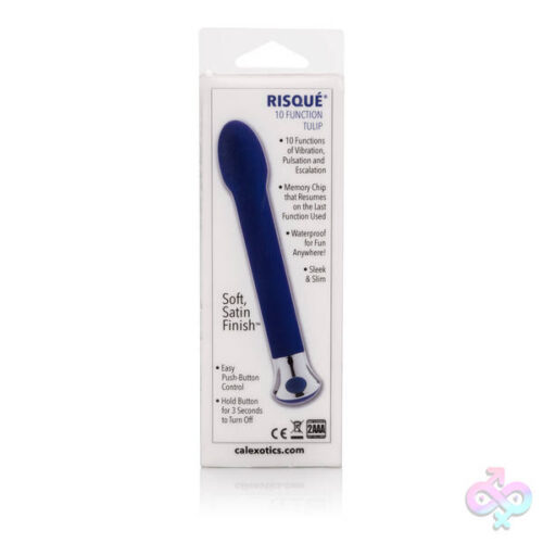 CalExotics Sex Toys - 10-Function Risque Tulip - Blue