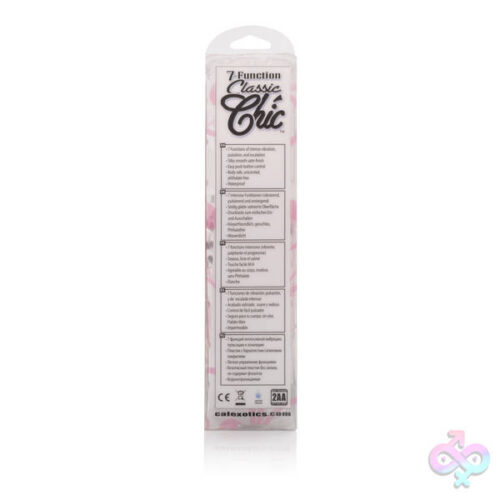 CalExotics Sex Toys - 7 Function Classic Chic  6 Inches Vibe - Pink