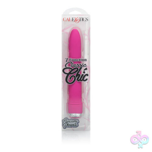 CalExotics Sex Toys - 7 Function Classic Chic  6 Inches Vibe - Pink