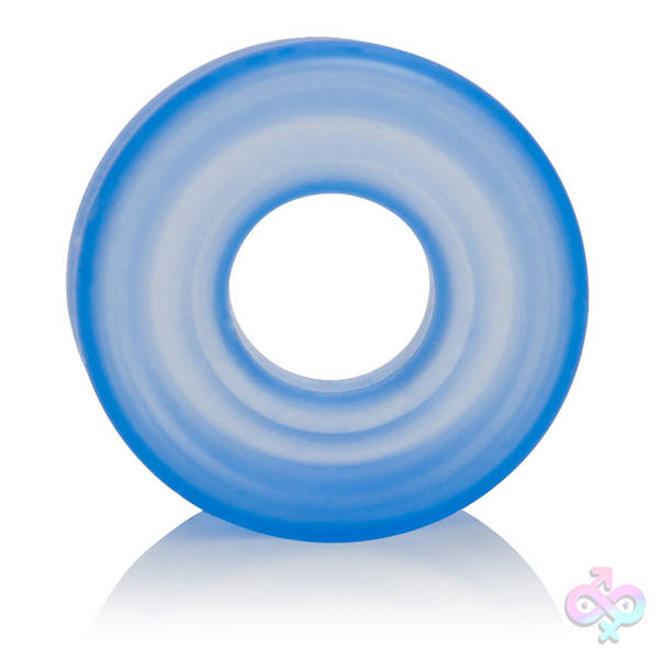 Advanced Silicone Pump Sleeve - Blue CalExotics Sex Toys - Advanced Silicone Pump Sleeve - Blue