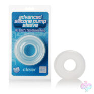 CalExotics Sex Toys - Advanced Silicone Pump Sleeve - Clear