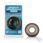 CalExotics Sex Toys - Advanced Silicone Pump Sleeve - Smoke