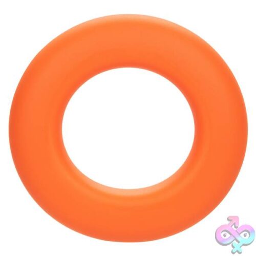 Alpha Liquid Silicone Prolong Large Ring - Orange - Image 3