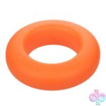 Alpha Liquid Silicone Prolong Large Ring - Orange - Image 4