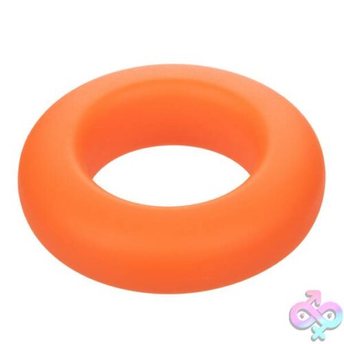 Alpha Liquid Silicone Prolong Large Ring - Orange - Image 4