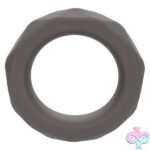 Alpha Liquid Silicone Prolong Prismatic Ring - Gray - Image 4