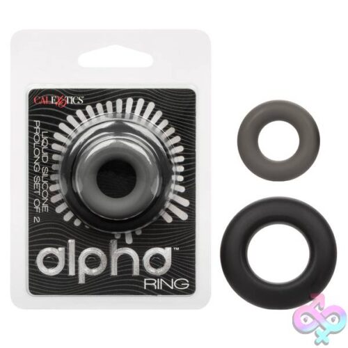 Alpha Liquid Silicone Prolong Set Of 2 - Black/Gray - Image 9