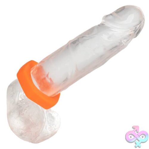 Alpha Liquid Silicone Prolong Sexagon Ring - Orange - Image 5