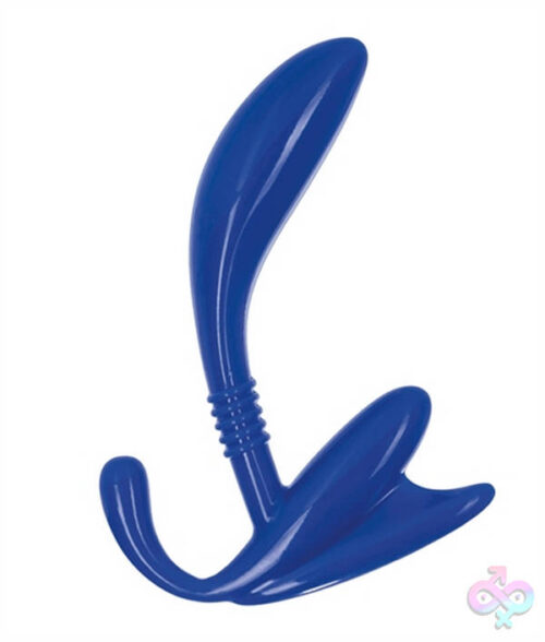 CalExotics Sex Toys - Apollo Curve Prostate Probe - Blue
