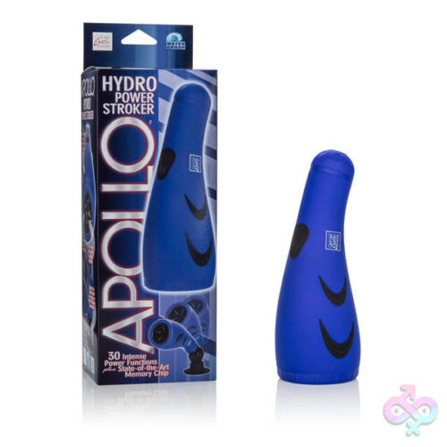 CalExotics Sex Toys - Apollo Hydro Power Stroker - Blue