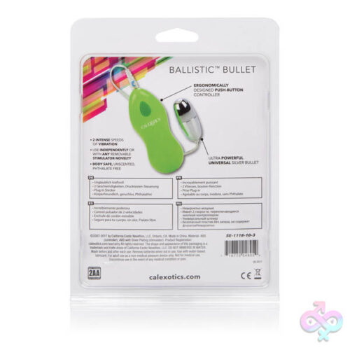 CalExotics Sex Toys - Ballistic Bullet