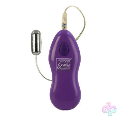 Ballistic Mini wired bullet vibrator in purple by CalExotics