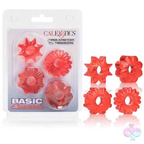 CalExotics Sex Toys - Basic Essentials 4 Pack - Red