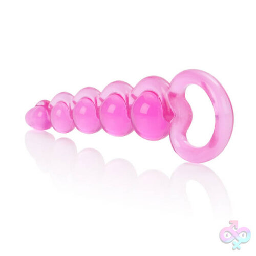 CalExotics Sex Toys - Basic Essentials Beaded Probe - Pink