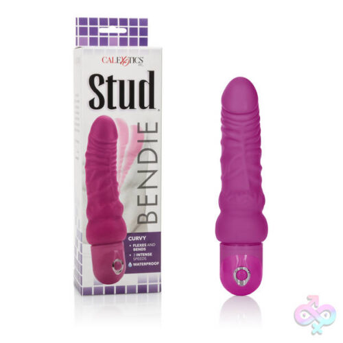 Calexotics Sex Toys - Bendie Power Stud - Curvy - Pink