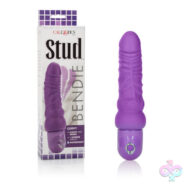 CalExotics Sex Toys - Bendie Power Stud - Curvy - Purple