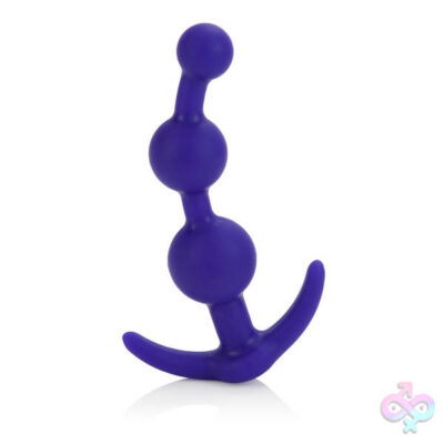 Graduated anal beads for beginners — CalExotics Booty Call Booty Beads Purple SE0396402