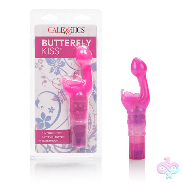 Butterfly Kiss Vibe - Pink CalExotics Sex Toys - Butterfly Kiss Vibe - Pink