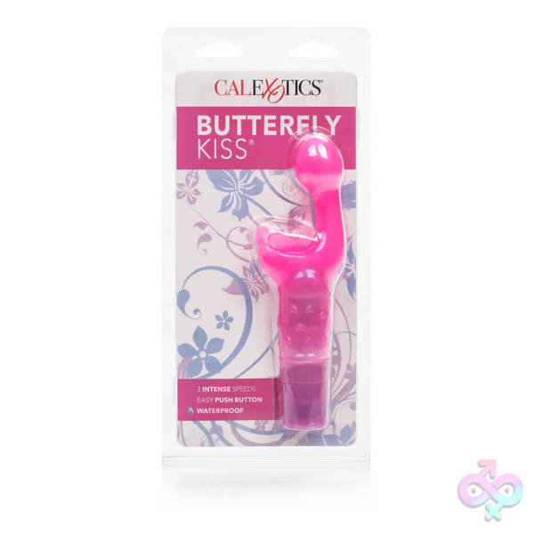 Butterfly Kiss Vibe - Pink CalExotics Sex Toys - Butterfly Kiss Vibe - Pink