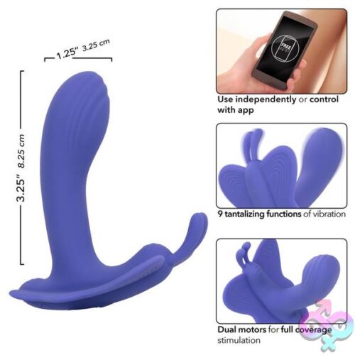Calexotics Connect Venus Butterfly - Periwinkle - Image 13