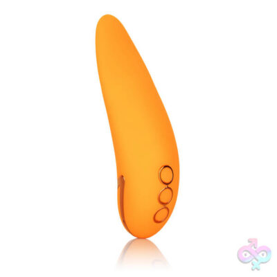 California Dreaming Hollywood Hottie orange rechargeable clit stimulator by CalExotics