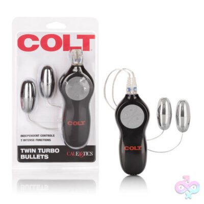 CalExotics Sex Toys - Colt 7 Function Twin Turbo Bullet