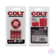 CalExotics Sex Toys - Colt Enhancer Rings - Red