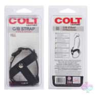 CalExotics Sex Toys - Colt Leather C/b Strap H-Piece Divider
