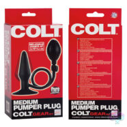 CalExotics Sex Toys - Colt Medium Pumper Plug - Black