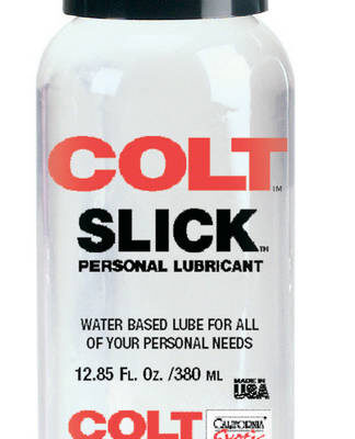 Water soluble lubricant Colt Slick Lube 12.85 oz by CalExotics — body-safe water based gel