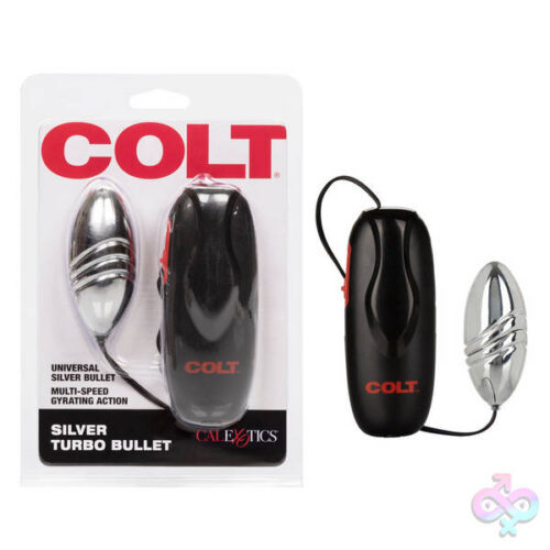 CalExotics Sex Toys - Colt Turbo Bullet - Silver