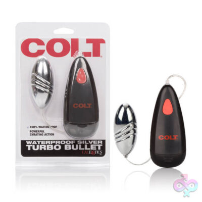 CalExotics Sex Toys - Colt Waterproof Silver Turbo Bullet