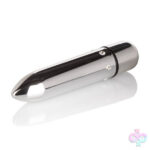 CalExotics Sex Toys - Crystal High Intensity Bullet - Silver