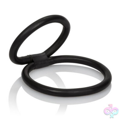 Double Helix dual-ring erection enhancer by CalExotics in black