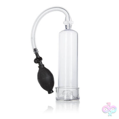 Dr Joel Kaplan Erection Pump clear cylinder squeeze bulb system by CalExotics