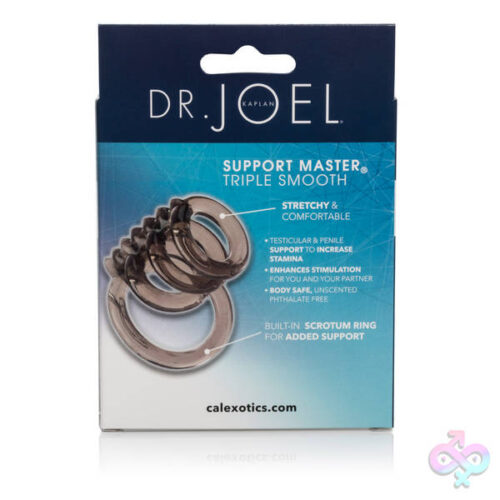 CalExotics Sex Toys - Dr. Joel Kaplan Support Master Triple Smooth - Smoke