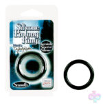 Dr Joels Silicone Prolong Ring Smooth Black by CalExotics