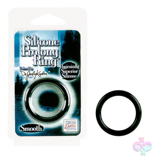 CalExotics Sex Toys - Dr. Joel's Silicone Prolong Ring Smooth - Black