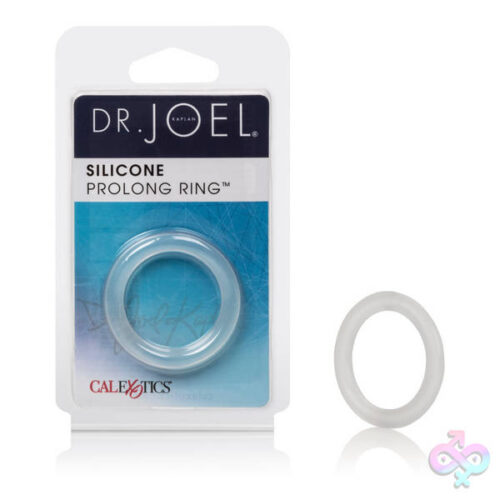 CalExotics Sex Toys - Dr. Joel's Silicone Prolong Ring - Smooth Clear
