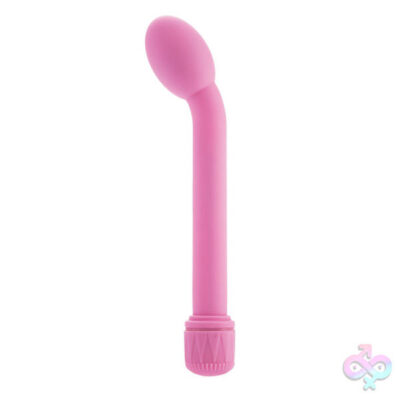 First Time G Spot Tulip Vibe in purple by CalExotics — curved g-spot stimulator with multi-speed vibration
