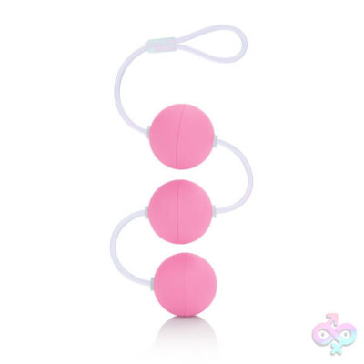 First Time Love Balls Triple Lovers vibrating kegel balls in purple by CalExotics