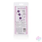 CalExotics Sex Toys - First Time Love Balls Triple Lovers - Purple