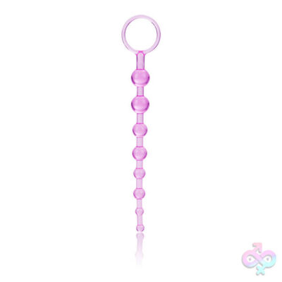 First Time Love Beads purple graduated beads by CalExotics